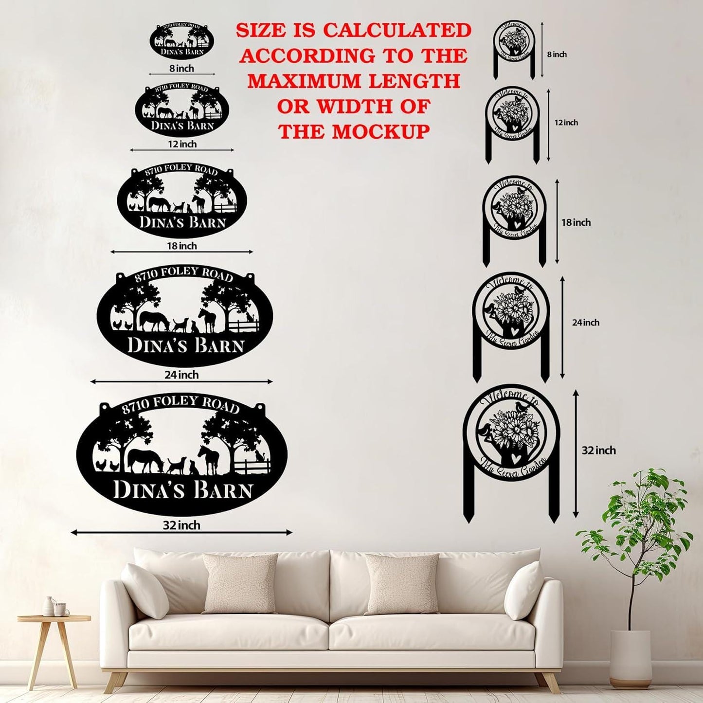 Bigfoot Carrying Gnomes Garden Stake, Funny Sasquatch Yard Art, Bigfoot Garden Stake with Gnomes