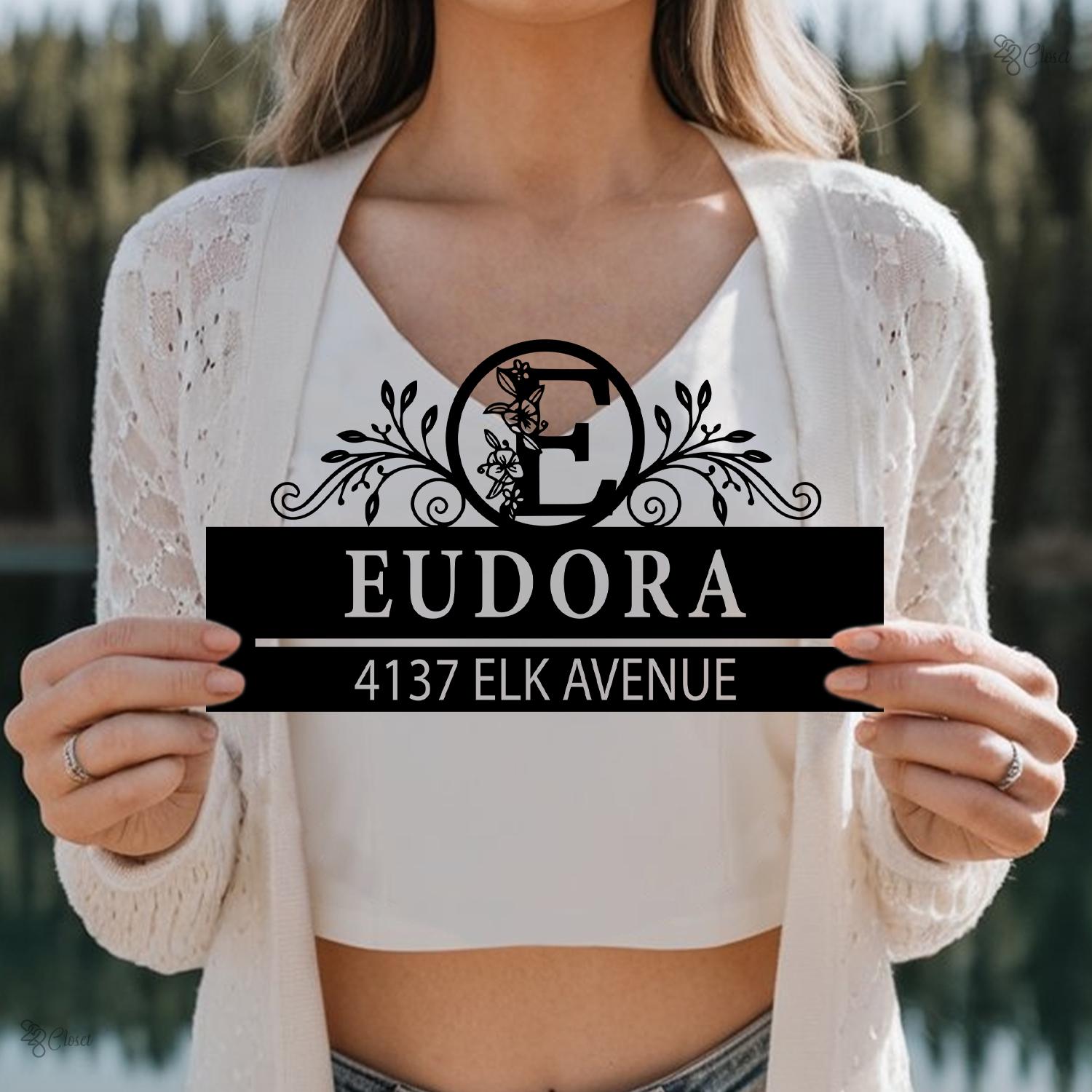 Custom Address Sign, House Number Wall Sign, Metal Address Wall, Housewarming gift, Gift for family, Modern address sign, House number decor