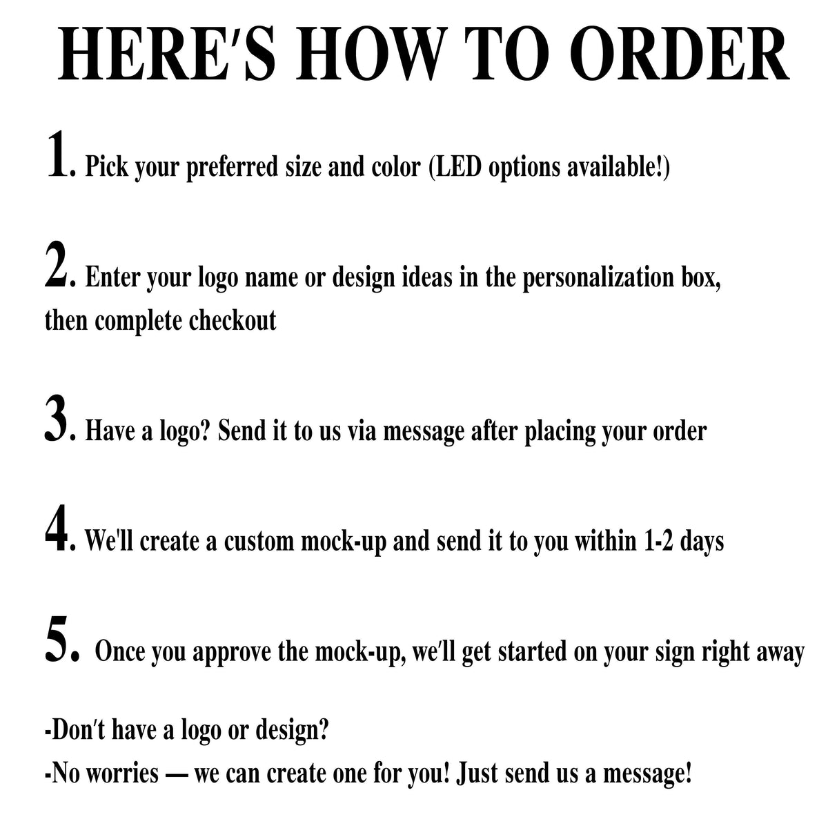 Custom Metal Sign LED Lights Your Custom Text Metal Sign Your Logo Here Sign Metal Sign Custom Business Sign Design Sign Business Logo Sign