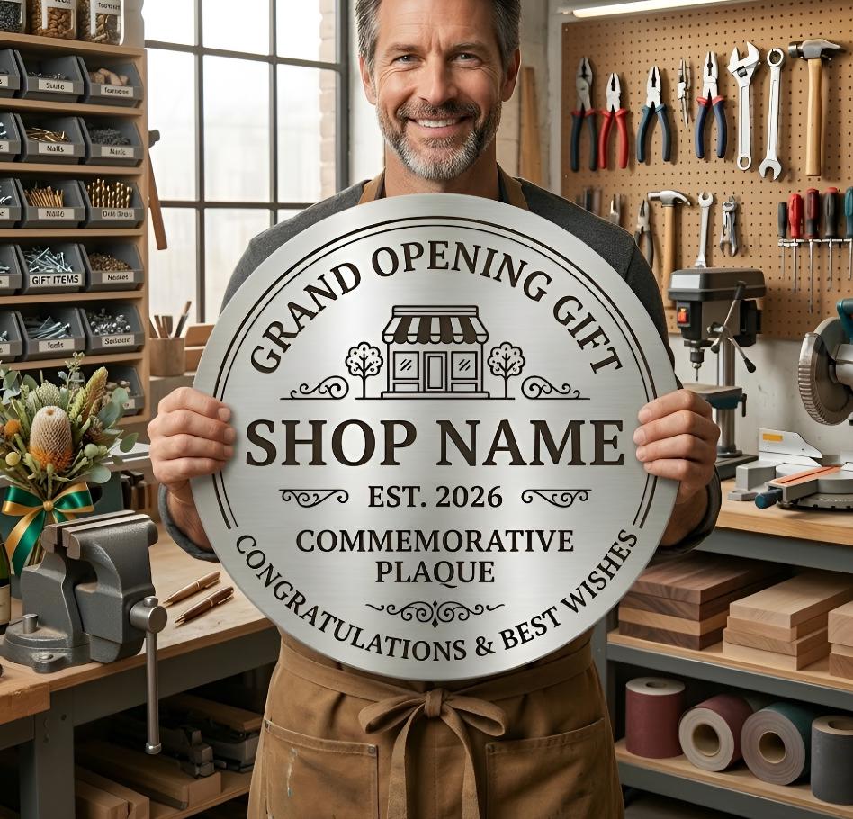 Custom Metal Sign with Logo, Personalized Office Decor, Custom Outdoor Sign, Any Shape Sign, Aluminum Sign, Business Logo Opening Gifts